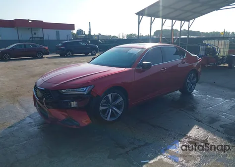 2021 Acura Tlx Advance Package from USA, damaged, VIN 19UUB6F64MA006427